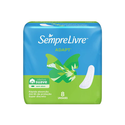 ABSORVENTE SEMPRE LIVRE SEM ABAS 8 UNIDADES