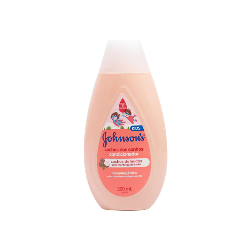 Condicionador Infantil Johnson's Baby Para Cabelos Cacheados Cachos Dos Sonhos 200ml