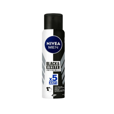 Desodorante Aerosol Nivea Men Black & White Invisible 48h - 150ml