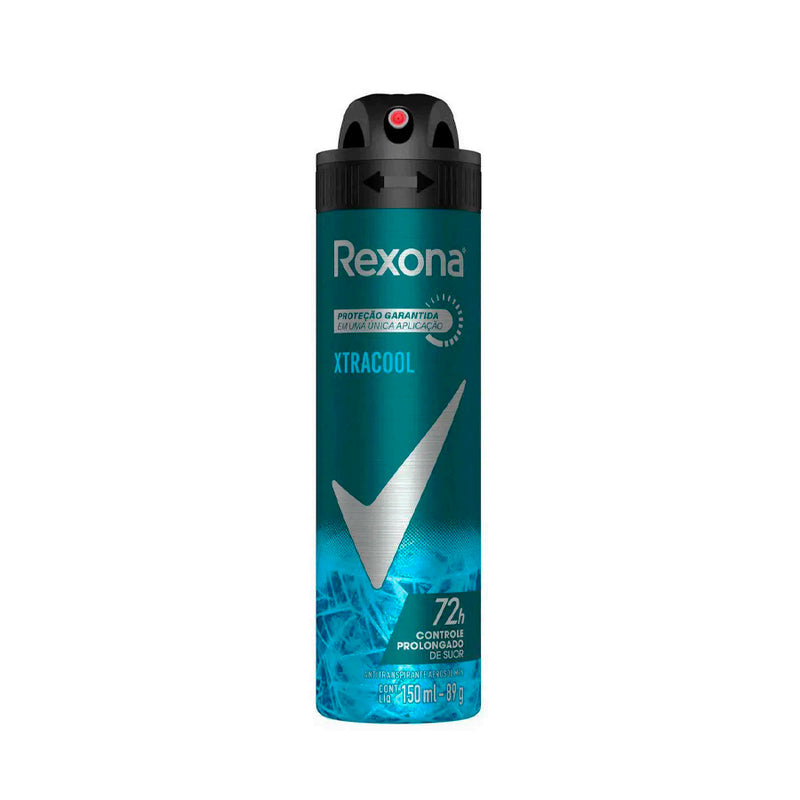 Desodorante Antitranspirante Aerosol Rexona Men Xtracool 72h -150ml