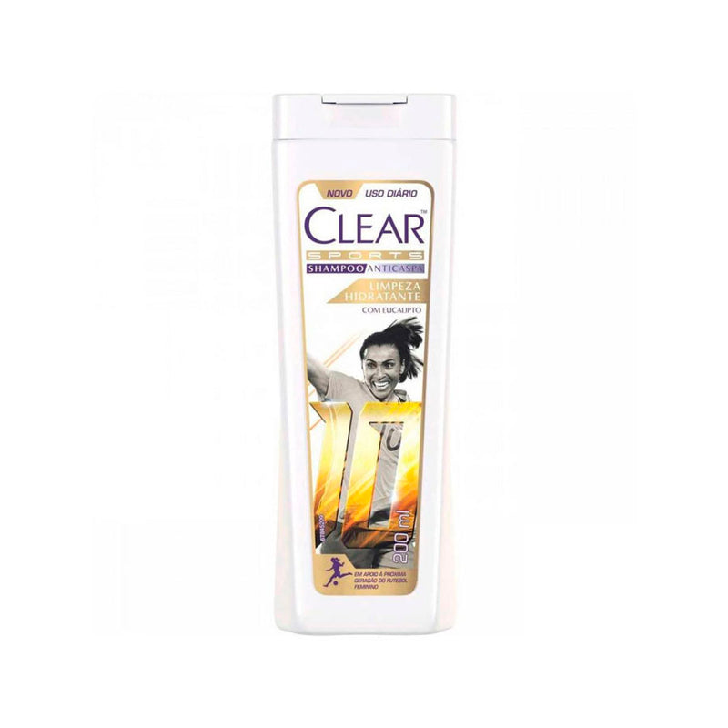 Shampoo Clear Anticaspa Limpeza e Hidratação Feminino 200ml