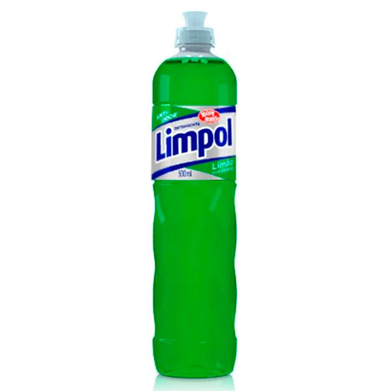 DETERGENTE LÍQUIDO LIMPOL LIMÃO LAVA-LOUÇAS 500ML