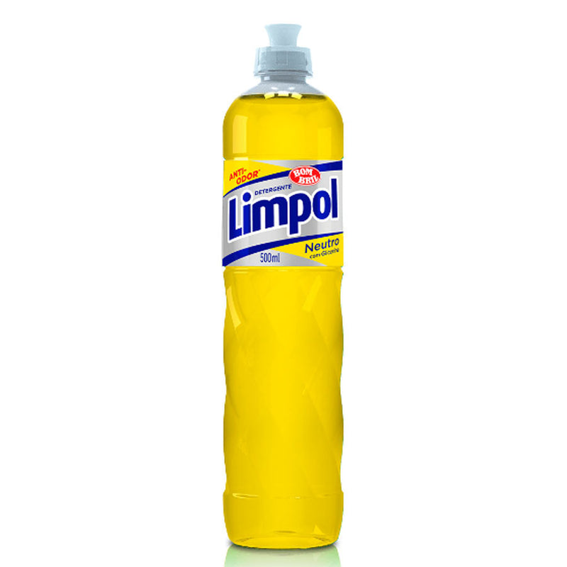 Detergente Líquido Limpol Neutro Lava-Louças 500ml