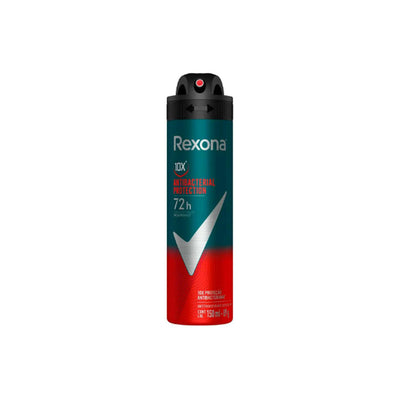 Desodorante Aerosol Rexona Men Antibacterial Protection - 150ml