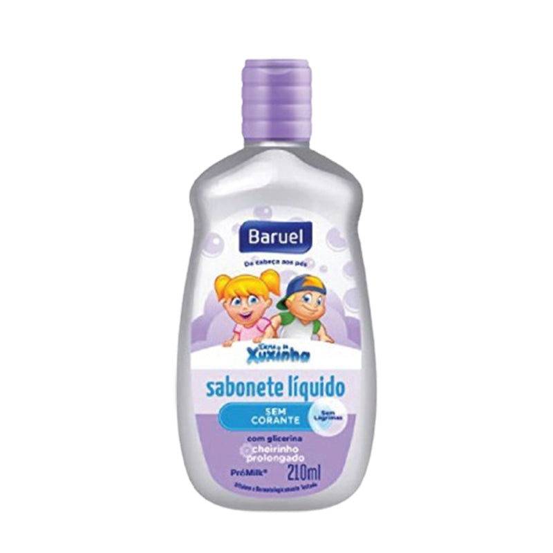 Sabonete Líquido Baruel Turma da Xuxinha Sem Corante 210ml