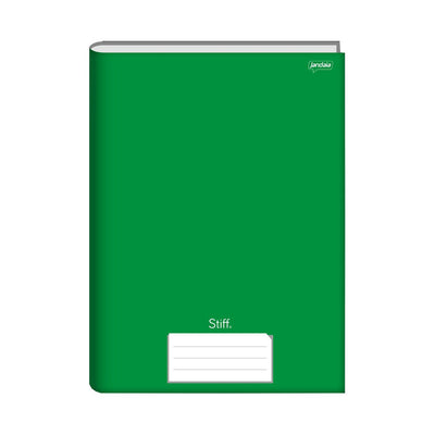Caderno Brochurao Stiff Verde 96 Folhas - Jandaia