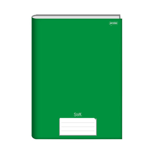 Caderno Brochurao Stiff Verde 96 Folhas - Jandaia