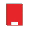 Caderno Brochurão Capa Dura 96 Folhas Vermelho Stiff -  Jandaia