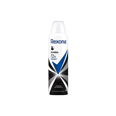 Desodorante Antitranspirante Aerosol Rexona Invisible Feminino 150ml