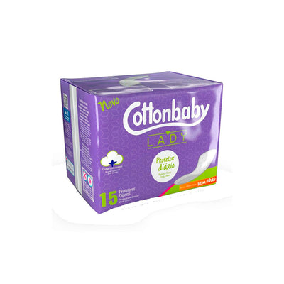 Absorvente Protetor Diário Sem Abas Cottonbaby