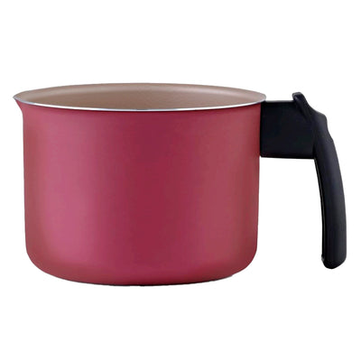 Leiteira Fervedor Panelux Magnific Antiaderente 1,6L 14cm Cor Cereja