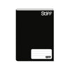 Caderno Brochura Universitário Stiff Preto 96 Folhas -  Jandaia