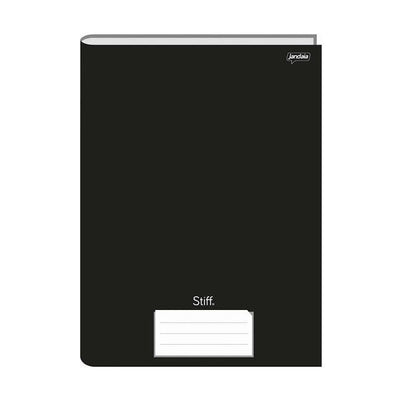 Caderno Brochura Universitário Stiff Preto 96 Folhas -  Jandaia