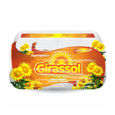 Papel Higiênico 8x8 Unidades -  Girassol