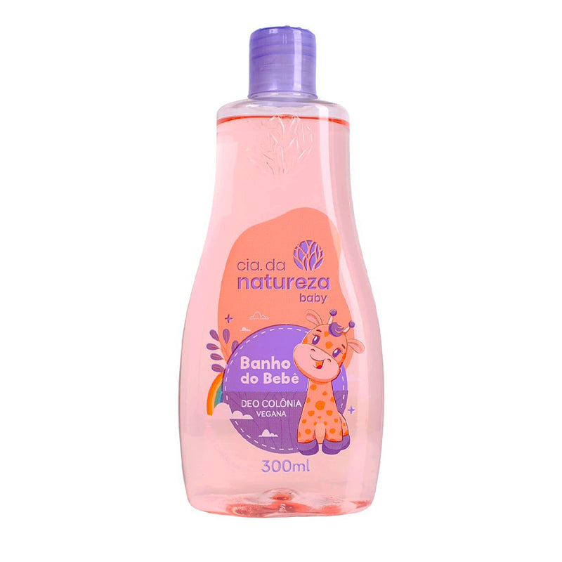 Deo Colônia Infantil Banho de Bebê Cia da Natureza - 300ml