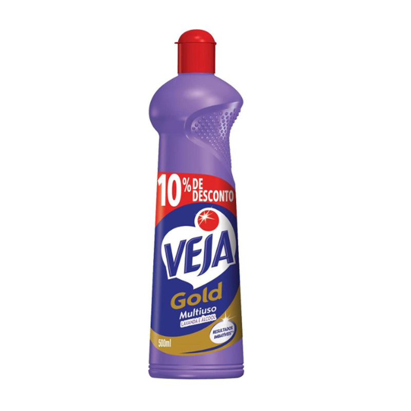 Veja Gold - Limpador Multiuso  Lavanda e Álcool 500ml