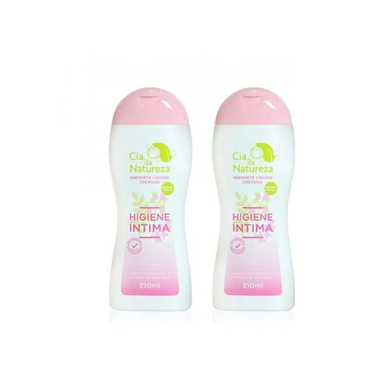 Kit Sabonete Íntimo Cremoso 210ml Cia da Natureza