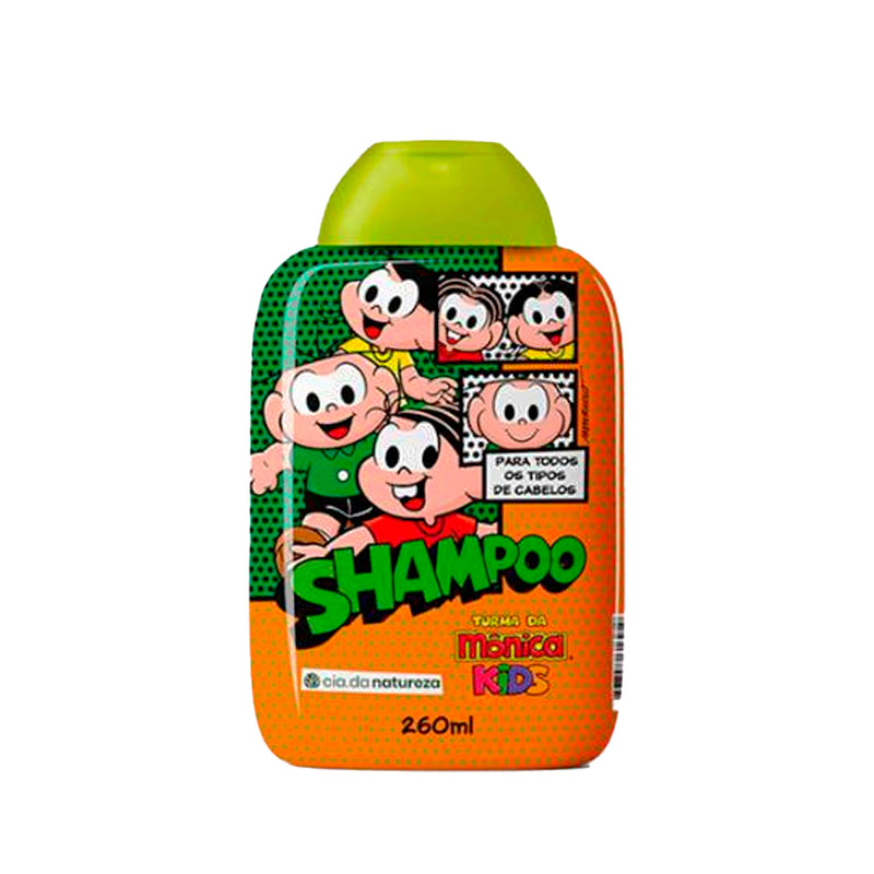 Shampoo Infantil Turma da Mônica para todos os Tipos de Cabelo 260ml