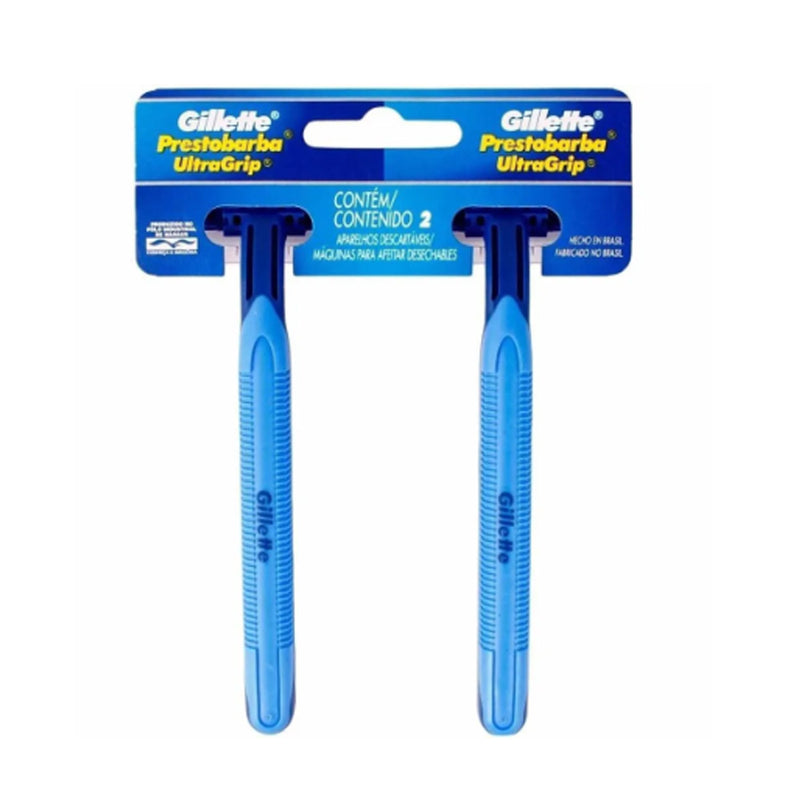 Aparelho Prestobarba Ultragrip com 2 Unidades