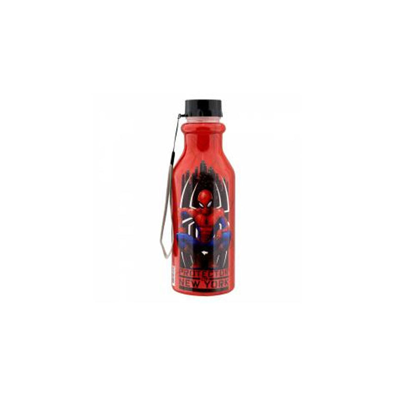 Garrafa Retrô  Homem Aranha 500ml - Plasútil