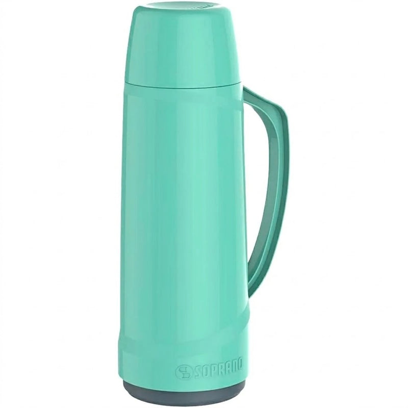 Garrafa De Café Cristal Soprano Verde - 1L