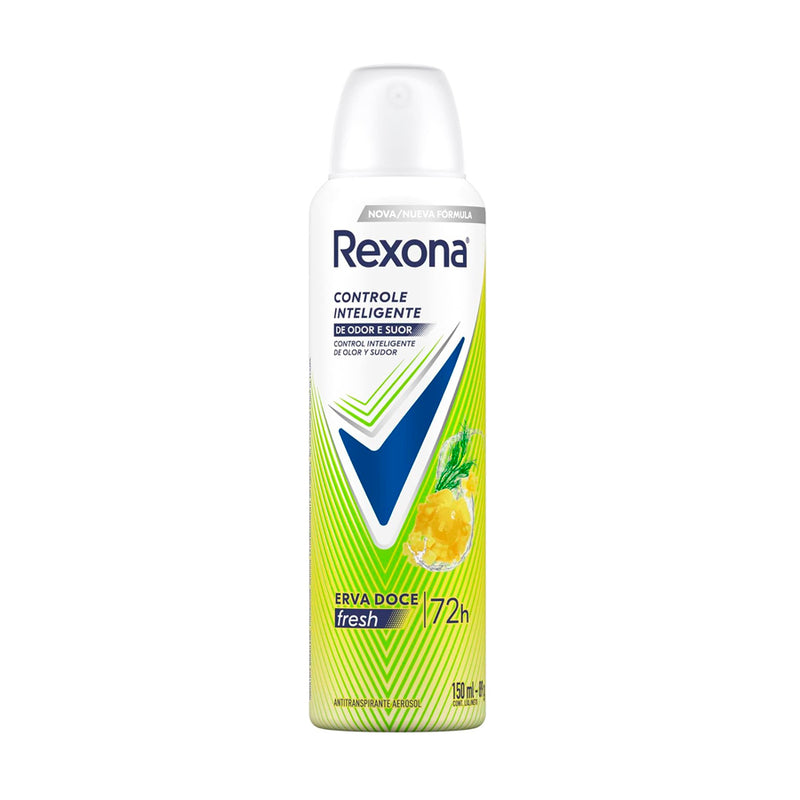 Desodorante Rexona Aerosol Erva Doce 72H 150Ml