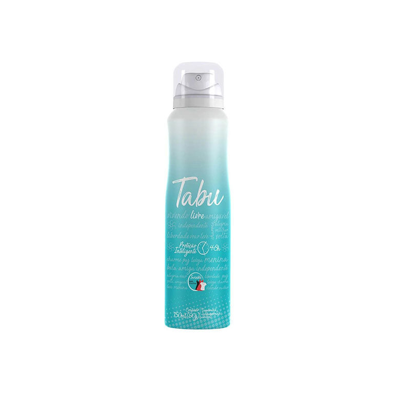 Desodorante Aerosol Tabu Livre 150 Ml