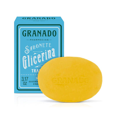 Granado Sabonete Vegetal De Glicerina, Tradicional, 90g