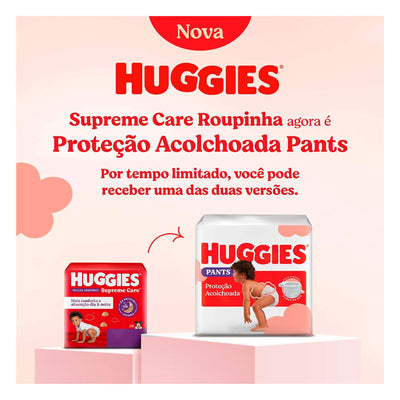 Fralda Huggies Supreme Care Roupinha G - 30 Fraldas