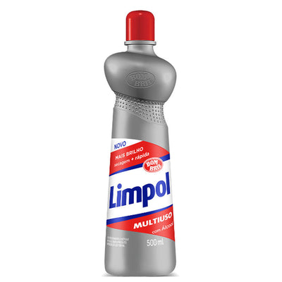 Limpador Multiuso com Álcool 500ml Limpol