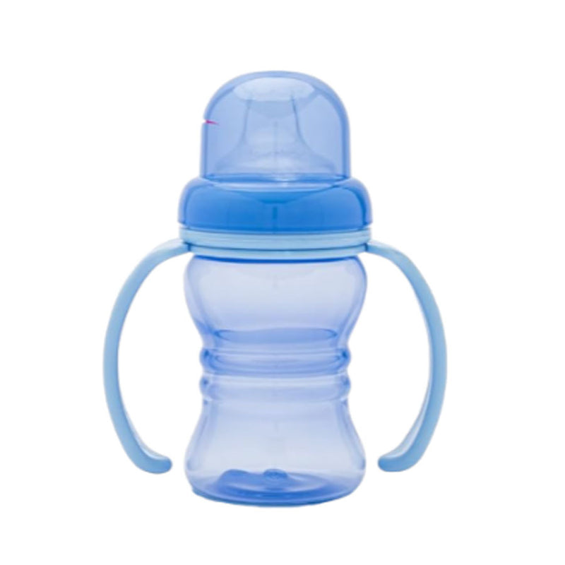 Copo de Treinamento Clean Bico de Silicone Lolly 150 ml - Azul