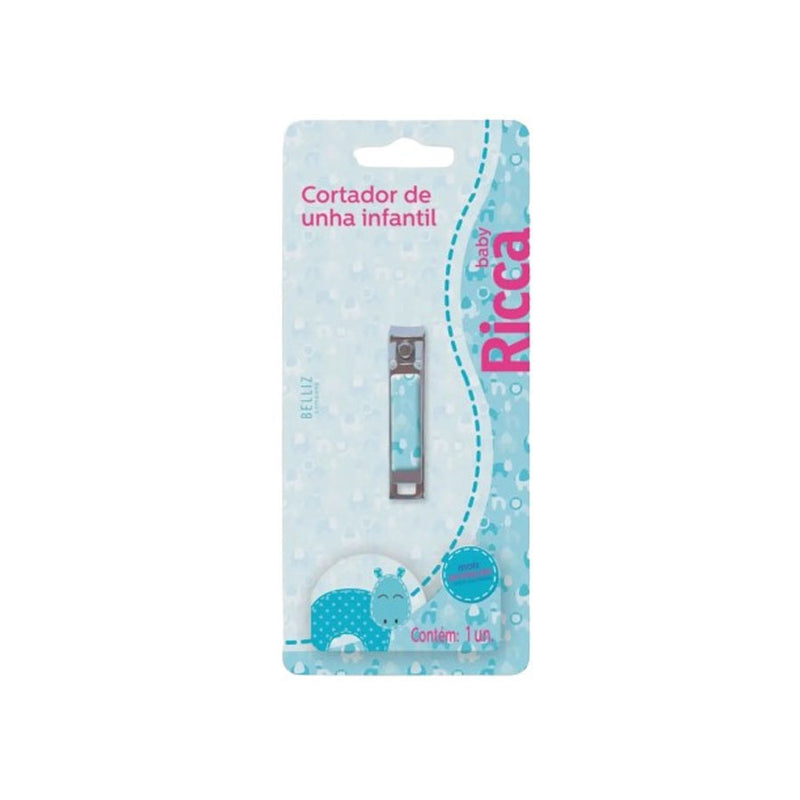 Cortador de Unhas Infantil Azul - Ricca