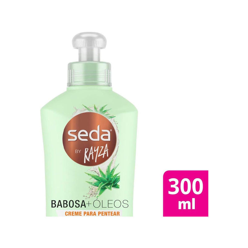 Creme Para Pentear By Rayza Babosa e Óleos 300Ml Marca -  Seda
