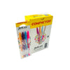 Caneta Esferográfica Compactor Jet Lux Cartela com 4 unidades Coloridas.