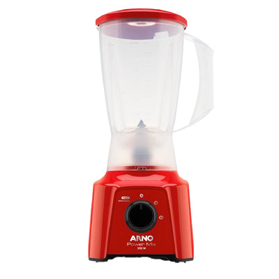 liquidificador arno power mix 127v vermelho