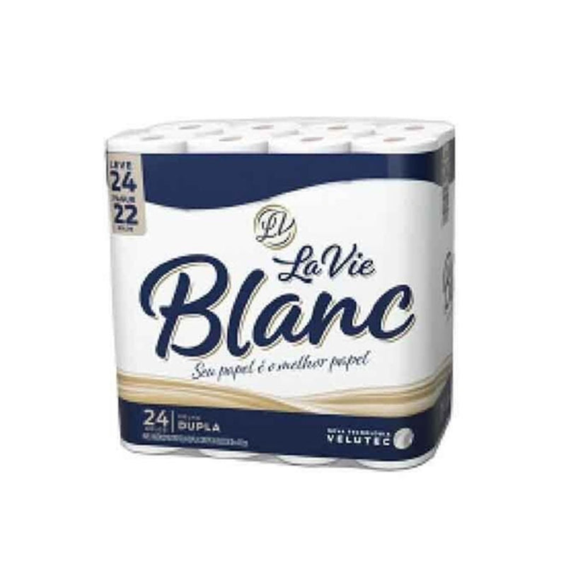 Papel Higiênico La Vie Blanc Leve 24 Pague 22