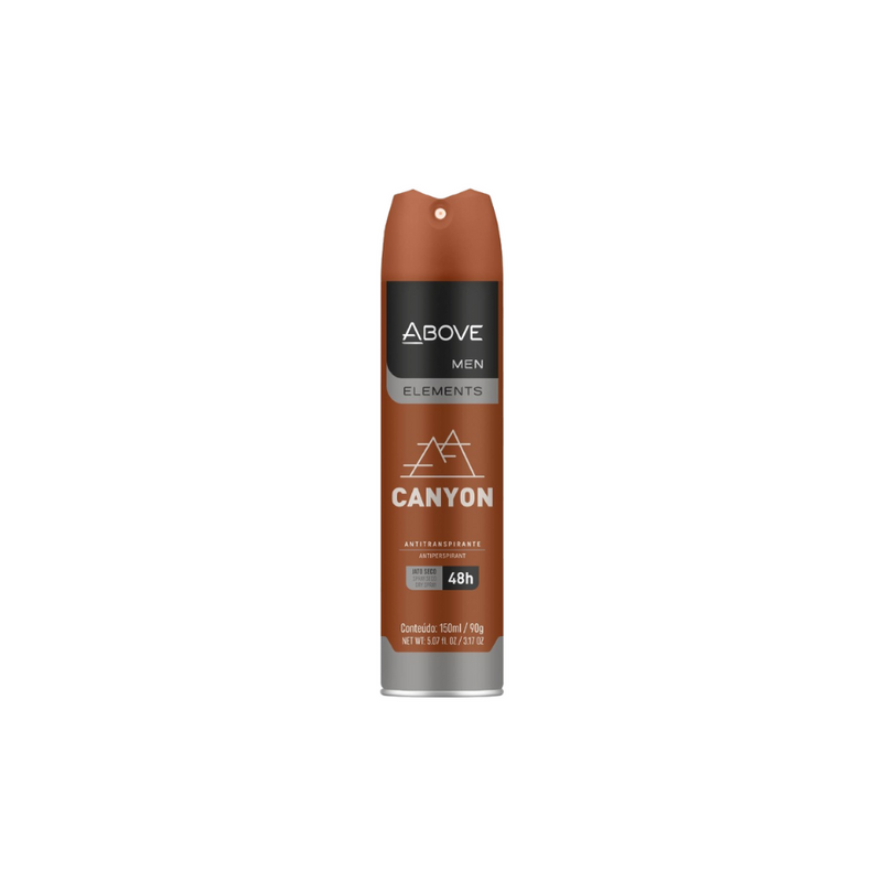 Desodorante Antitranspirante Above Elements Canyon 150ml