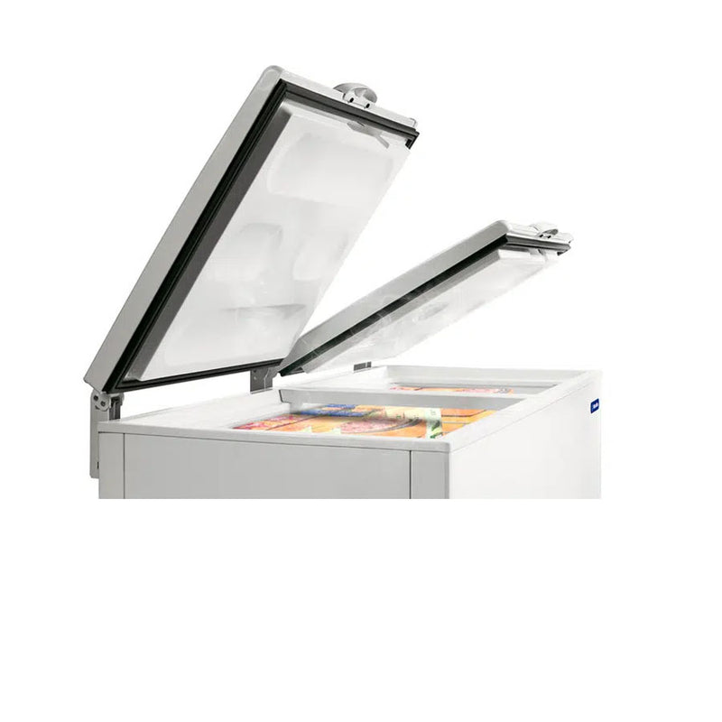 Freezer e Refrigerador com Duas Portas Horizontal 546L MetalFrio