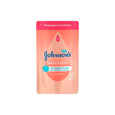 Sabonete Líquido Refil Glicerina Da Cabeça Aos Pés Johnson's Baby 180ml