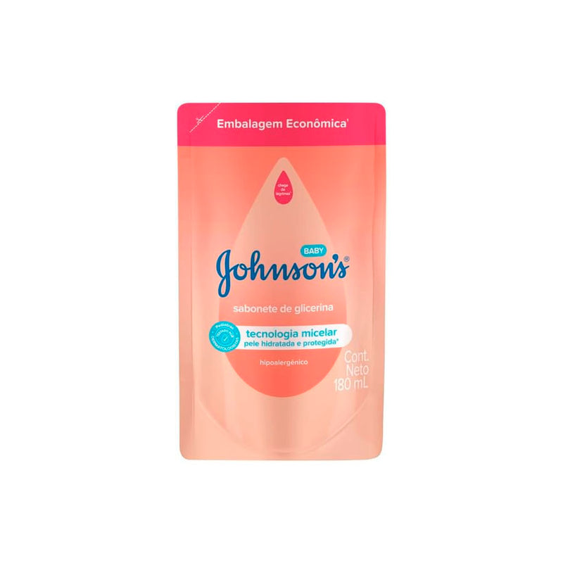 Sabonete Líquido Refil Glicerina Da Cabeça Aos Pés Johnson's Baby 180ml