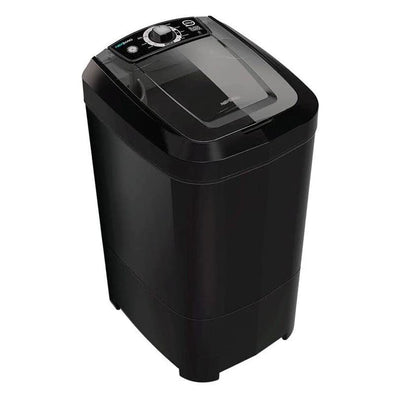 Máquina de Lavar Roupas 12kg Newmaq Semi Automática - Preta Onix 110V