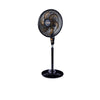 VENTILADOR MALLORY DELFOS PRETO DOURADO