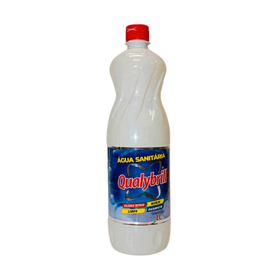 Água Sanitária Qalybril Garrafa - 1L