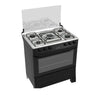 FOGÃO MUELLER 5 BOCAS MODERATTO PRETO FOSCO ACENDIMENTO MANUAL