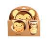 KIT ALIMENTAÇÃO INFANTIL COM 5 PEÇAS - MACACO