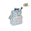 Mochila Holográfica Escolar Fashion - Prata