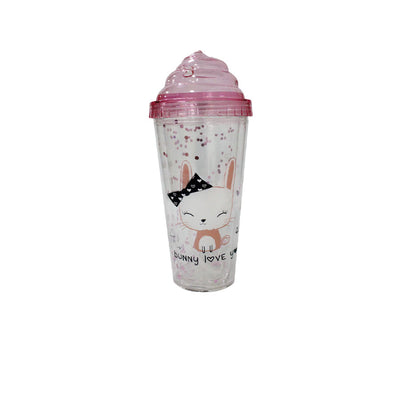 COPO HELLO ICE ROSA 400ML