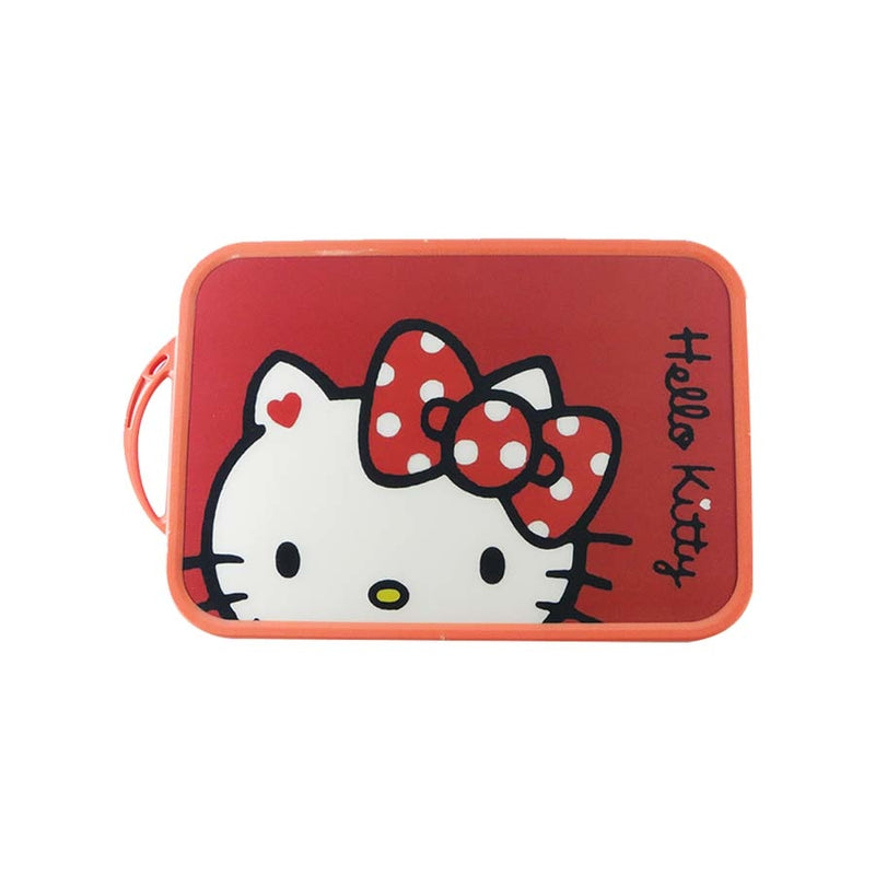 TABUA PERSONALIZADA  DE CORTAR ALIMENTOS  HELLO KITTY VERMELHO