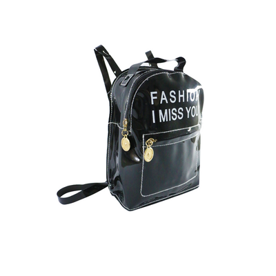 MOCHILA INFANTIL FASHION PRETA