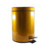 LIXEIRA INOX COBRE COM PEDAL E BALDE 5 L